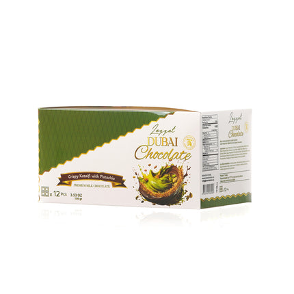 LEZZET DUBAI CHOCOLATE 12 Pack