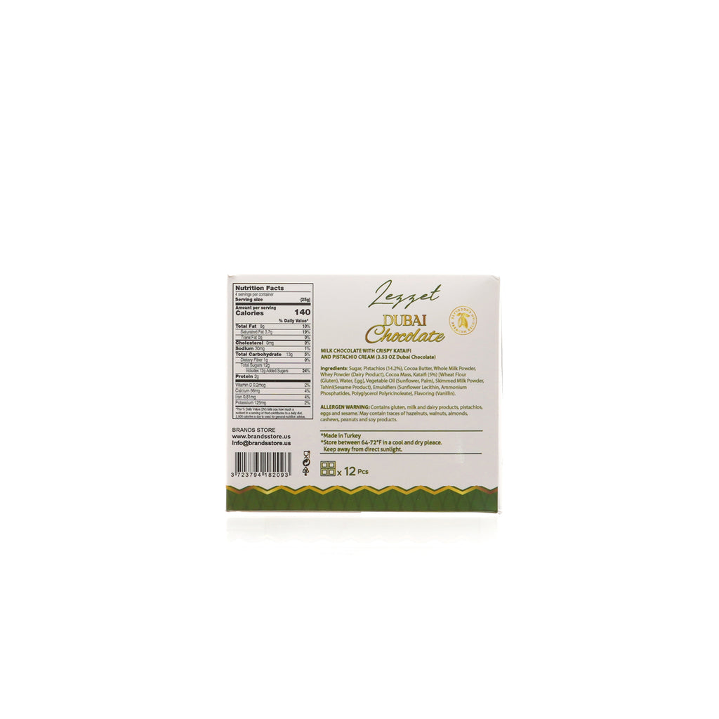 LEZZET DUBAI CHOCOLATE 12 Pack