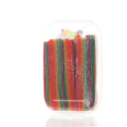 HERBY SOUR RAINBOW BELTS 10 OZ
