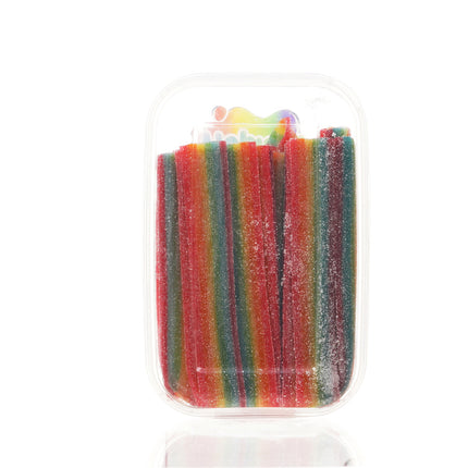 HERBY SOUR RAINBOW BELTS 10 OZ