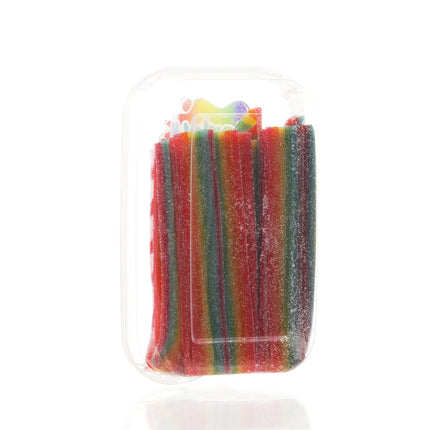HERBY SOUR RAINBOW BELTS 10 OZ