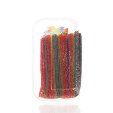 HERBY SOUR RAINBOW BELTS 10 OZ