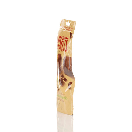 MISKETS MILK CHOCOLATE COATED DRIED BAKLAVA  WITH PISTACHIO