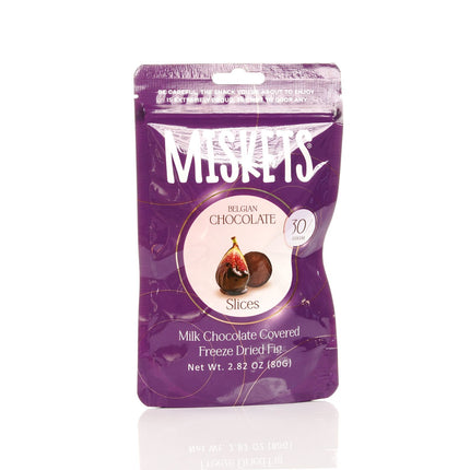 MISKETS MILK CHOCOLATE COATED FREEZE DRIED FIGS