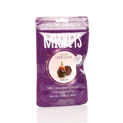 MISKETS MILK CHOCOLATE COATED FREEZE DRIED FIGS