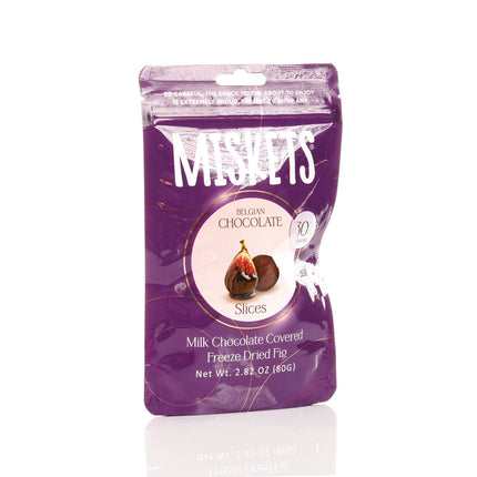 MISKETS MILK CHOCOLATE COATED FREEZE DRIED FIGS