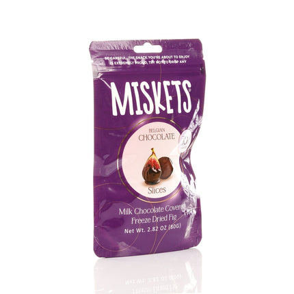 MISKETS MILK CHOCOLATE COATED FREEZE DRIED FIGS