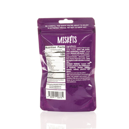 MISKETS MILK CHOCOLATE COATED FREEZE DRIED FIGS