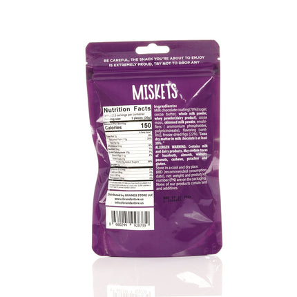 MISKETS MILK CHOCOLATE COATED FREEZE DRIED FIGS