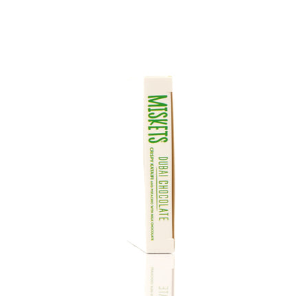 MISKETS MILK CHOCOLATE WITH CRISPY KADAYIF AND PISTACHIO FILLING  (100gr. Dubai Chocolate)