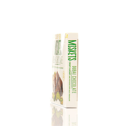 MISKETS MILK CHOCOLATE WITH CRISPY KADAYIF AND PISTACHIO FILLING  (100gr. Dubai Chocolate)