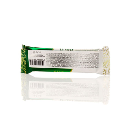 MISKETS MILK CHOCOLATE WITH CRISPY KADAYIF AND PISTACHIO FILLING (25gr.  Dubai Chocolate)