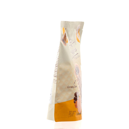 WAFINO WAFFLE CONES FILLED WITH MILK CHOCOLATE AND CARAMEL CREAM (100gr)