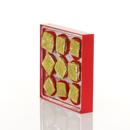 BAKLAVA LOKUM WITH CHOCOLATE AND PISTACHIO 9 PACK