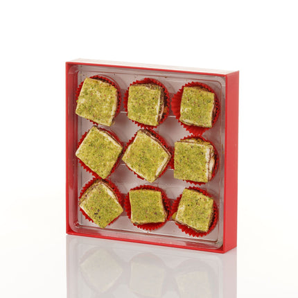 BAKLAVA LOKUM WITH CHOCOLATE AND PISTACHIO 9 PACK