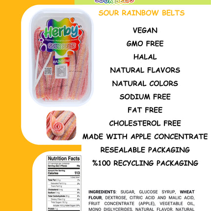 SOUR RAINBOW BELTS