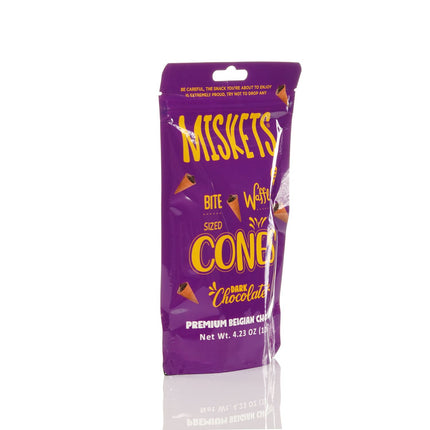 MISKETS WAFFLE CONES FILLED WITH DARK CHOCOLATE