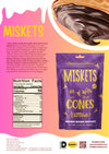 MISKETS WAFFLE CONES FILLED WITH DARK CHOCOLATE
