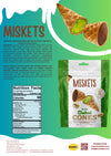MISKETS WAFFLE CONES FILLED WITH PISTACHIO CREAM AND MILK CHOCOLATE (50 gr.  Dubai Chocolate Cones)