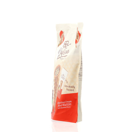 WAFINO WAFFLE CONES FILLED WITH MILK CHOCOLATE AND HAZELNUT CREAM(100gr)