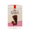 WAFINO WAFFLE CONES FILLED WITH MILK CHOCOLATE AND COFFEE CREAM