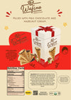 WAFINO WAFFLE CONES FILLED WITH MILK CHOCOLATE AND HAZELNUT CREAM(180gr)