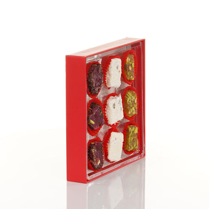HAND MADE ASSORTED LOKUM 9 PIECES