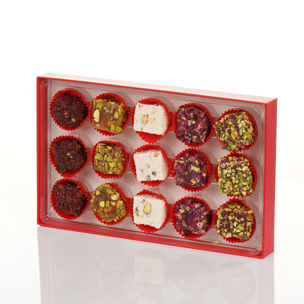 HAND MADE ASSORTED LOKUM 15 PIECES