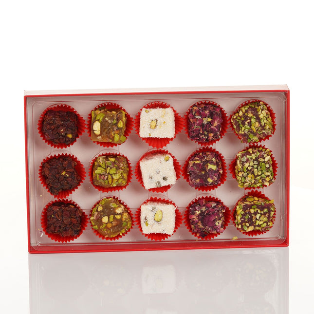 HAND MADE ASSORTED LOKUM 15 PIECES