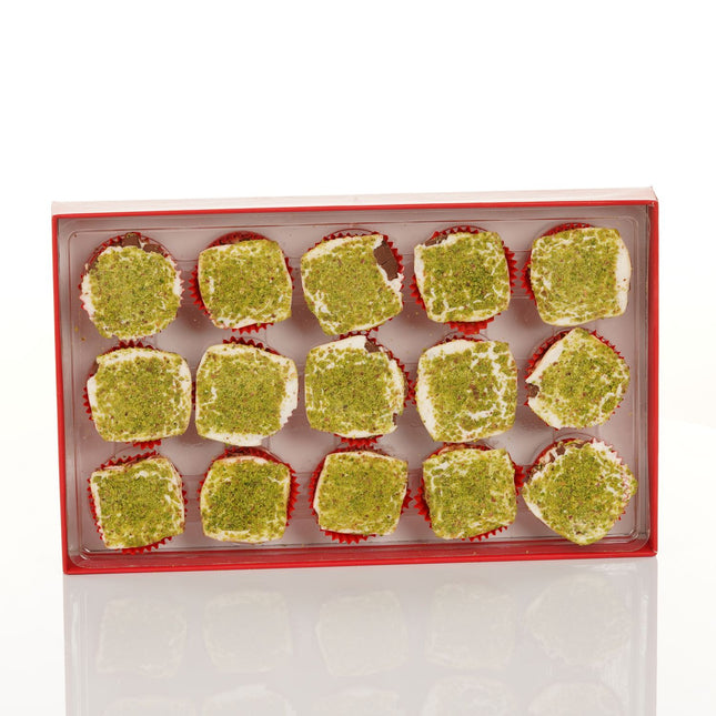 BAKLAVA LOKUM WITH CHOCOLATE AND PISTACHIO 15 PACK