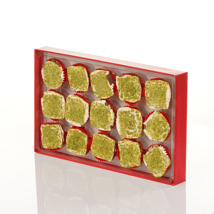BAKLAVA LOKUM WITH CHOCOLATE AND PISTACHIO 15 PACK