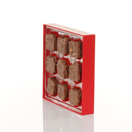 HAND MADE CHOCOLATE COVER LOKUM 9 PACK