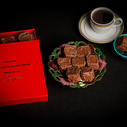 HAND MADE CHOCOLATE COVER LOKUM 9 PACK