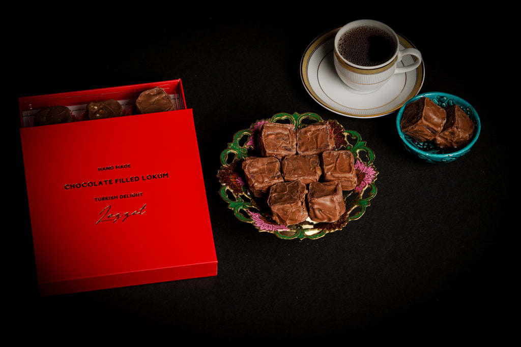 HAND MADE CHOCOLATE COVER LOKUM 9 PACK