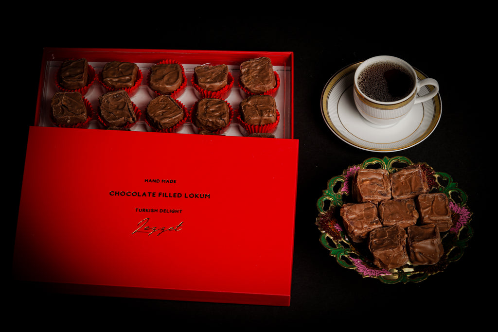 HAND MADE CHOCOLATE COVER LOKUM 15 PACK