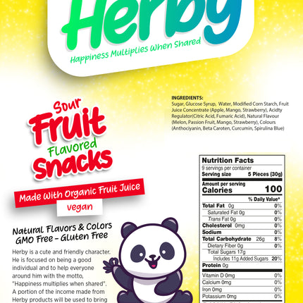 Sour Fruit Flavored Snacks